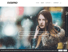 Tablet Screenshot of evoxpro.com